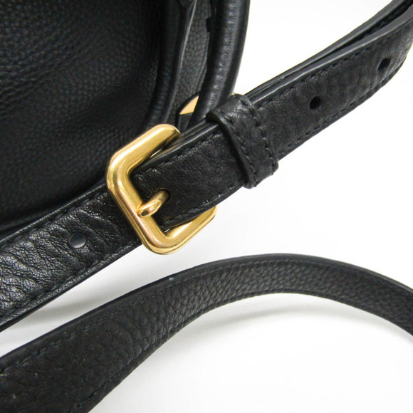 PRADA Black Leather Shoulder Bag - Picture 11 of 16